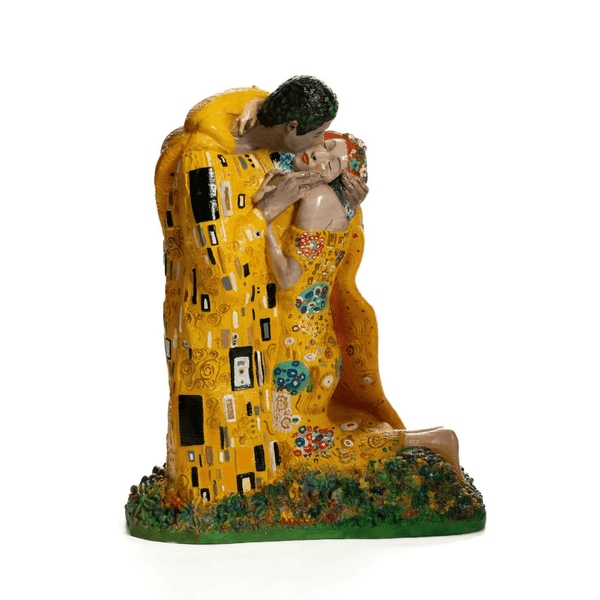 The Kiss Heykeli- Gustav Klimt - vinterro