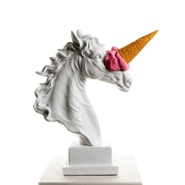 Unicorn Horse Ice Cream Pink - vinterro